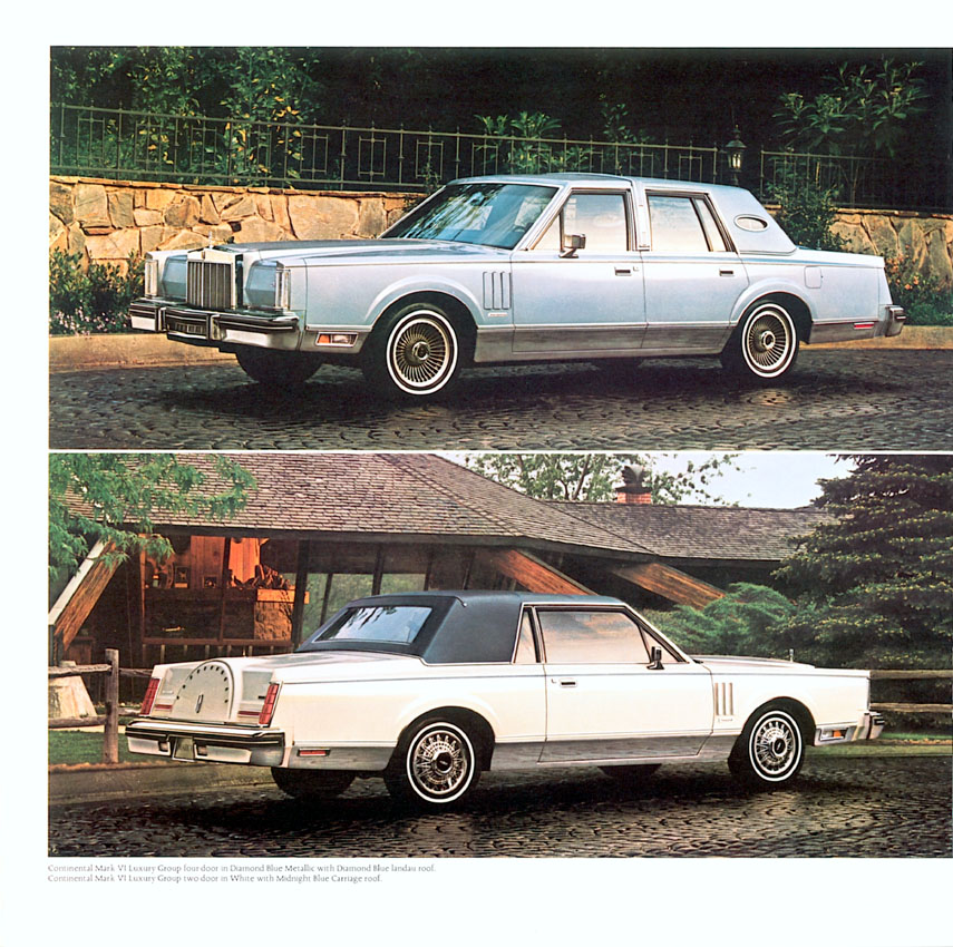 1981 Lincoln Continental Mark VI Brochure Page 4
